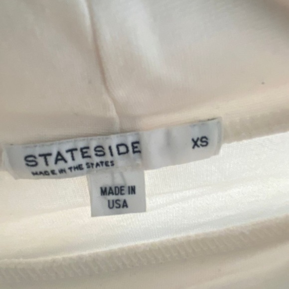 Stateside Off White Mock Neck Sweater Size Xs - Picture 3 of 3